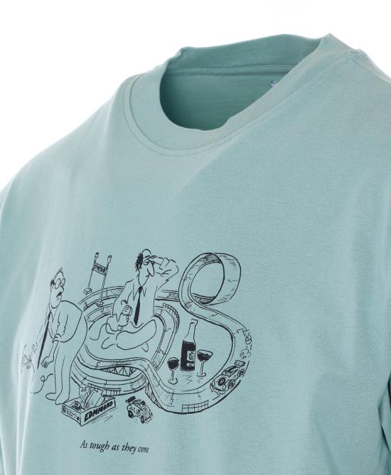 26SS 에드몬드 스튜디오 반팔 티셔츠 3023620 SAGE GREEN Green - EDMMOND STUDIOS