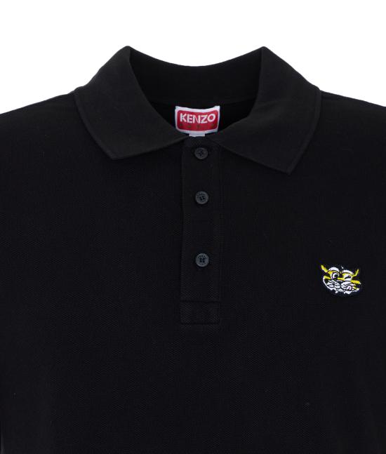 26SS 겐조 폴로 티셔츠 FG55PO1014PU 99J Black - KENZO