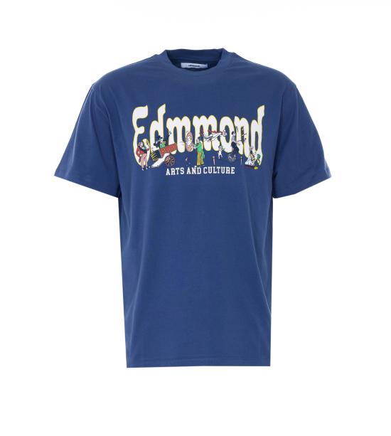 26SS 에드몬드 스튜디오 반팔 티셔츠 3027560 DK BLUE Blue