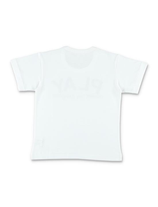 26SS [키즈] 꼼데가르송 티셔츠 AX T507 100 Bianco - COMME DES GARCONS