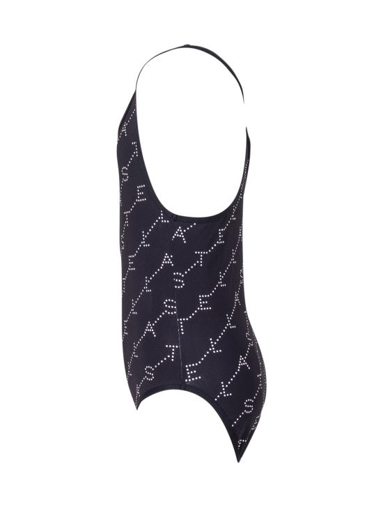 26SS [키즈] 스텔라 맥카트니 원피스 수영복 TYCA09Z3479 930BC BLACK WHITE - STELLA MCCARTNEY