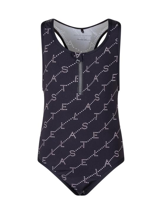 26SS [키즈] 스텔라 맥카트니 원피스 수영복 TYCA09Z3479 930BC BLACK WHITE