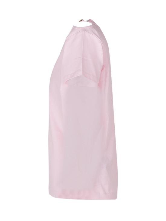 26SS [키즈] 발망 티셔츠 BY8B51Z3672 51EBC ROSA CHIARO BIANCO - BALMAIN