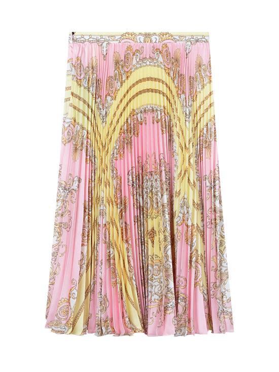 26SS [키즈] 베르사체 스커트 10181151A17234 5Y590 PALE YELLOW ROSE - VERSACE