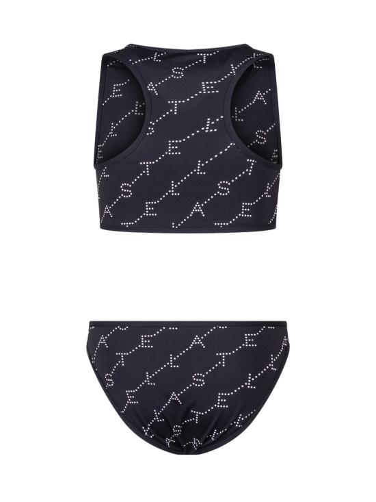 26SS [키즈] 스텔라 맥카트니 비키니 TYCA15Z3479 930BC BLACK WHITE - STELLA MCCARTNEY