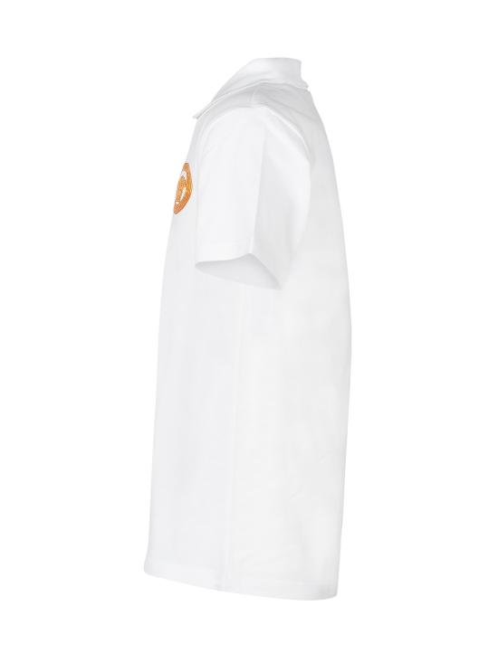 26SS [키즈] 베르사체 폴로 셔츠 10182801A16933 2W110 WHITE GOLD - VERSACE