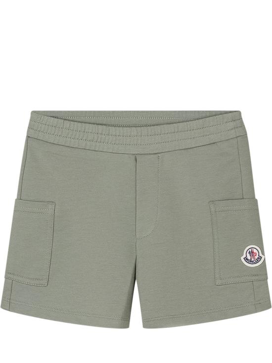 26SS [키즈] 몽클레어 쇼츠/버뮤다 L19518H0000389AEB 82N VERDE