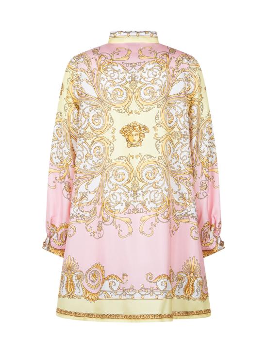 26SS [키즈] 베르사체 원피스 10195331A17228 5Y590 PALE YELLOW ROSE - VERSACE