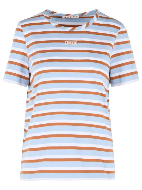 26SS 마르니 반팔 티셔츠 THJE0390MX UTC639STB21 Multicolor