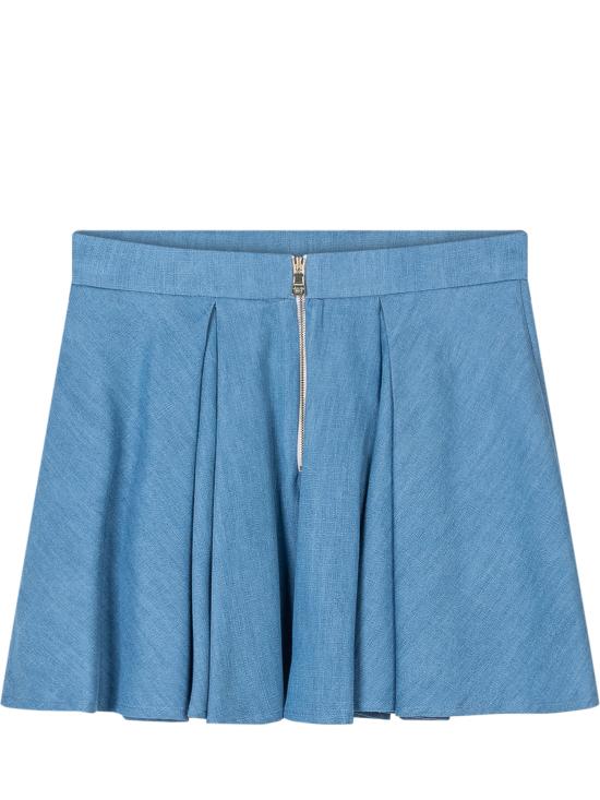 26SS [키즈] 발망 스커트 BY7A81P0588 653 LIGHT BLUE - BALMAIN