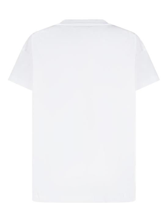 26SS [키즈] 발망 티셔츠 BY8B11Z3672 100NE WHITE BLACK - BALMAIN