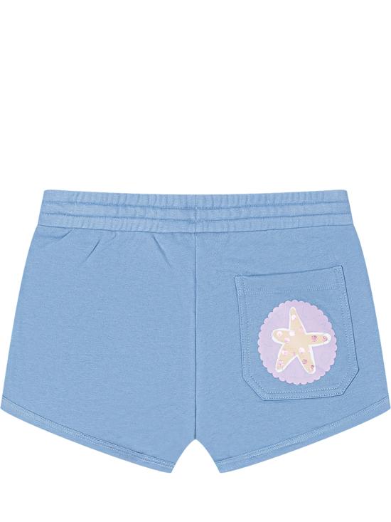 26SS [키즈] 스텔라 맥카트니 쇼츠/버뮤다 TY6B49Z3409 606 AZURE BLUE - STELLA MCCARTNEY