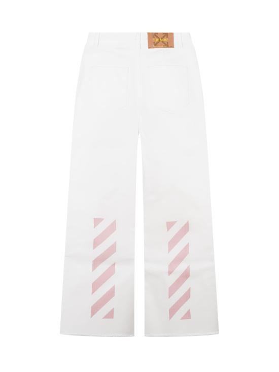 26SS [키즈] 오프화이트 진 44GYB002S26D00 1100 WHITE - OFF WHITE