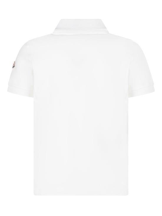 26SS [키즈] 몽클레어 폴로 셔츠 L19548A000068496W 034 BIANCO - MONCLER