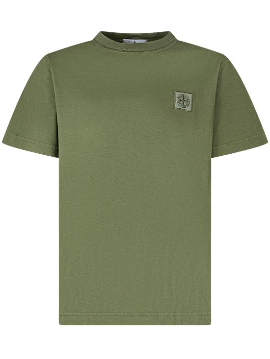 26SS [키즈] 스톤 아일랜드 티셔츠 L1S162100005S0050 V0058 OLIVE