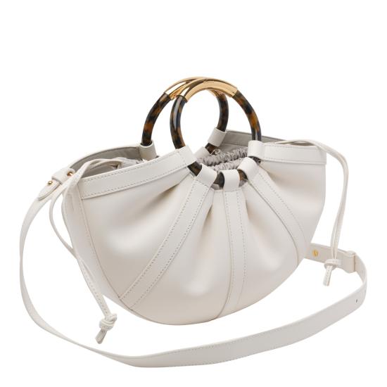 26SS 코치넬리 토트백 E1 U5A 18 02 01N17 White - COCCINELLE