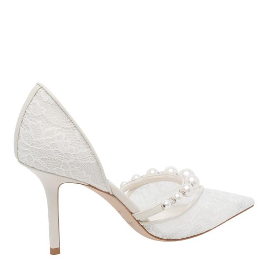 26SS 지미추 힐/펌프스 AURELIE 85 DRJIVORY WHITE White - JIMMY CHOO