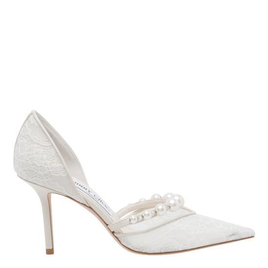 26SS 지미추 힐/펌프스 AURELIE 85 DRJIVORY WHITE White