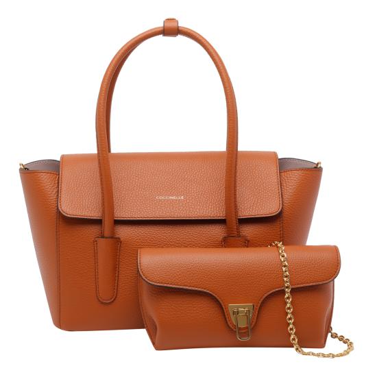 26SS 코치넬리 숄더백 E1 T8A 18 02 01R41 Orange - COCCINELLE