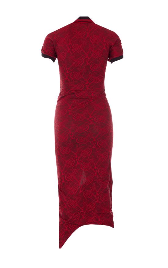 26SS 비비안웨스트우드 미디 원피스 16010051 J00B5O101 Red - VIVIENNE WESTWOOD