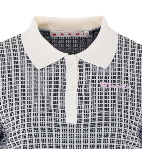 26SS 마르니 폴로 티셔츠 POMD0063Q0 UFZ633CHN99 Grey - MARNI