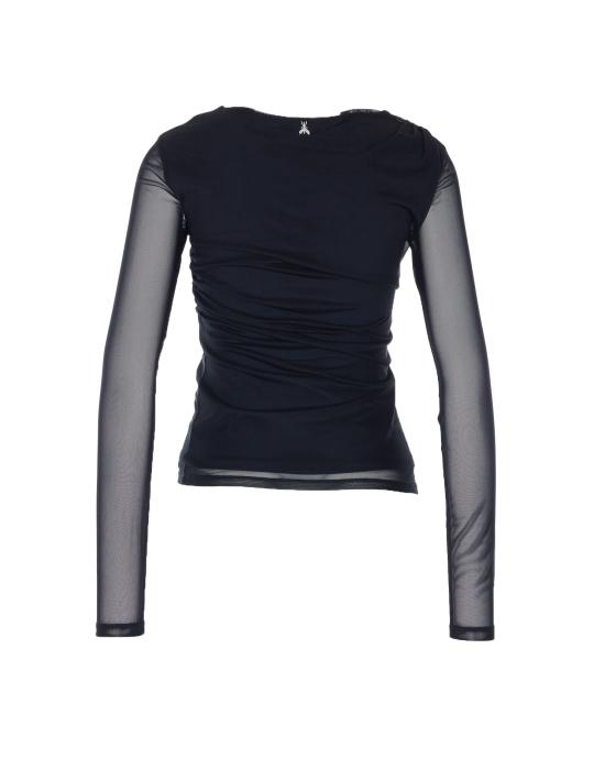 26SS 파트리지아페페 반팔 티셔츠 8M1783 J376K103 Black - PATRIZIA PEPE