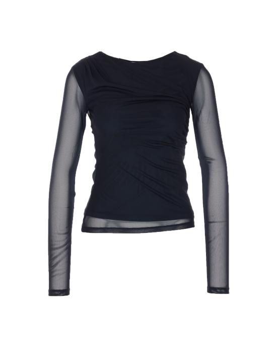 26SS 파트리지아페페 반팔 티셔츠 8M1783 J376K103 Black