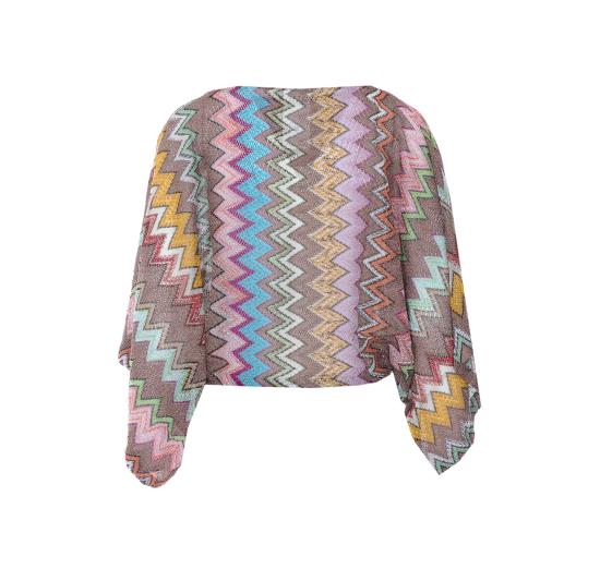 26SS 미소니 긴팔 티셔츠 MS26SK06 BR014KSM9YK MultiColour - MISSONI