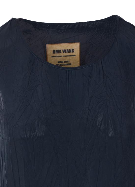 26SS 우마 왕 미디 원피스 UP5007 UW033 Blue - UMA WANG