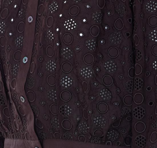 26SS 핑코 셔츠 106277 A35PM28 Brown - PINKO