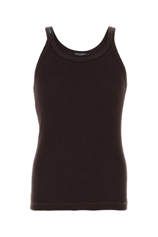 26SS 돌체앤가바나 반팔 티셔츠 G8SY5TFU7AV M0682 Brown