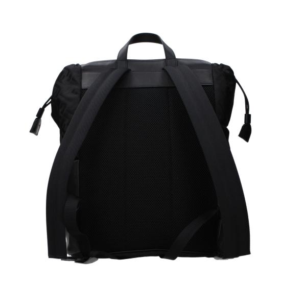 25FW 펜디 플럭스 레더 FF 나일론 백팩 7VZ090AVC6F0SAJ - FENDI