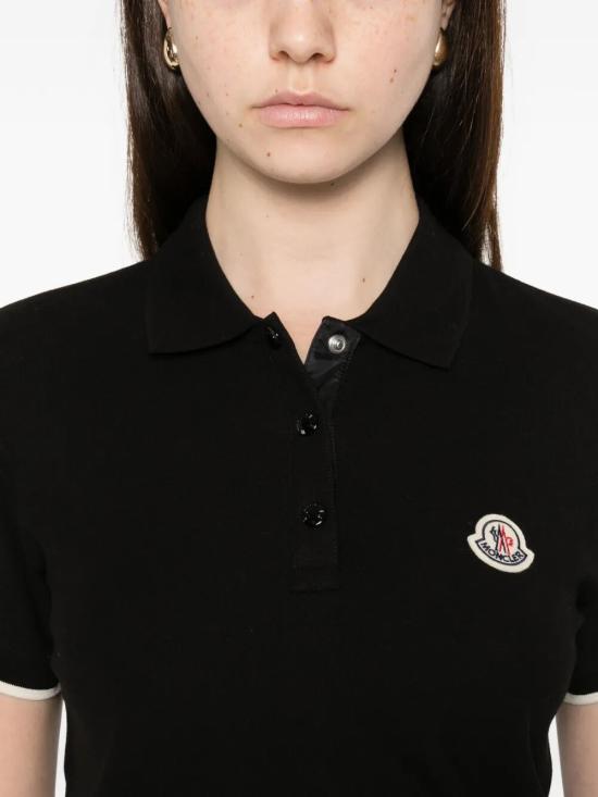 26SS 몽클레어 폴로 티셔츠 L10938A00004 84720 999 BLACK - MONCLER