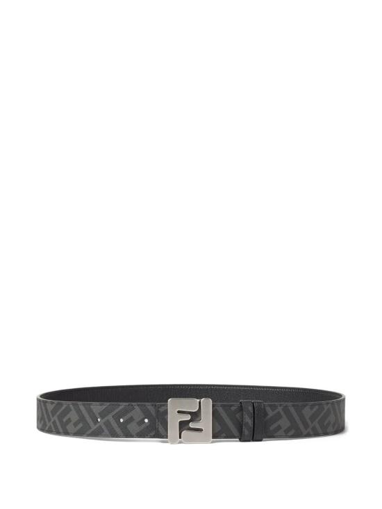 26SS 펜디 가죽 벨트 7C0556 AQWH F0GWB NERO PALLADIO - FENDI