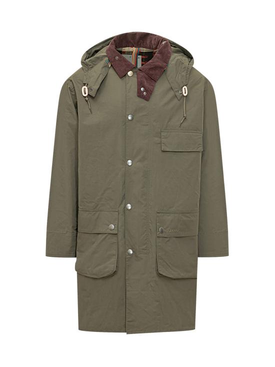 26SS 바버 X 폴스미스 트렌치 코트 MCA1127MCA OL52 FERN