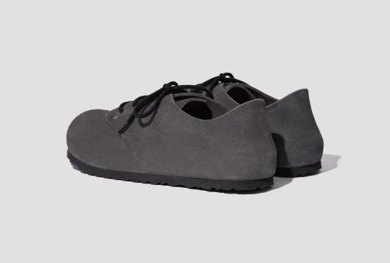 26SS 버켄스탁 로퍼 메인 - 스웨이드 가죽 / 차콜 - 내로우 1031747 - BIRKENSTOCK