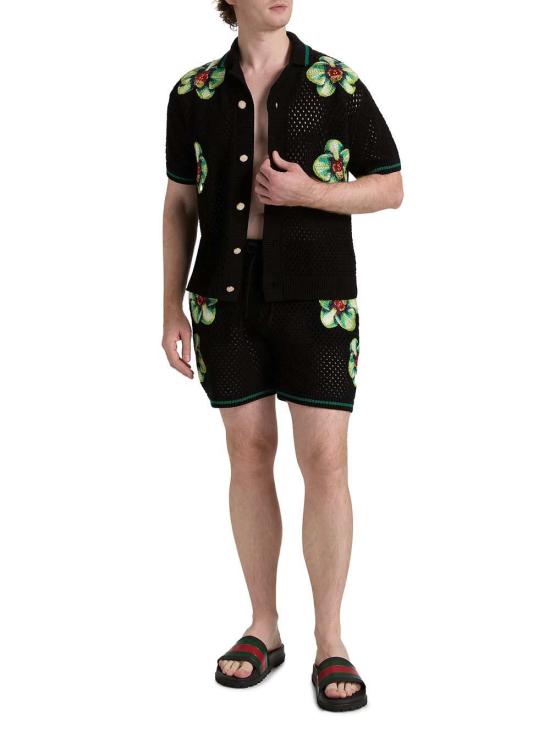 26SS 카사블랑카 숏팬츠 MSS26KW131701 COTTON BLEND - CASABLANCA