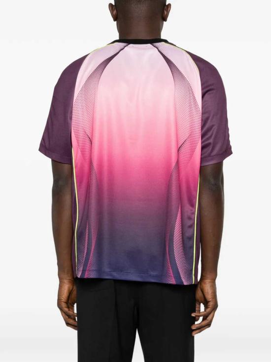 26SS 카사블랑카 반팔 티셔츠 MSS26JTP35301 BIRDSEYE MESH - CASABLANCA