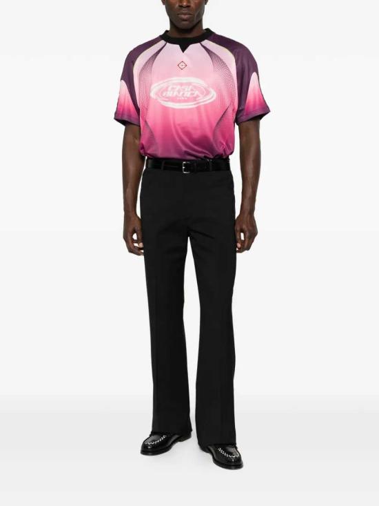 26SS 카사블랑카 반팔 티셔츠 MSS26JTP35301 BIRDSEYE MESH - CASABLANCA