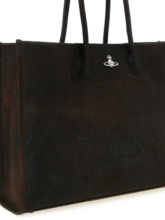 26SS 비비안웨스트우드 토트백 4D01000JUL00BKD402 Brown - VIVIENNE WESTWOOD