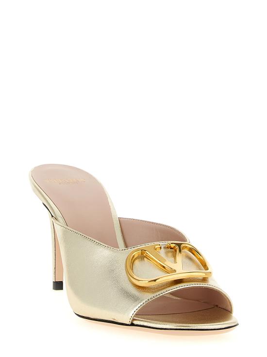 26SS 발렌티노 가라바니 샌들 W0S0NQ4FLQR16 Gold - VALENTINO GARAVANI