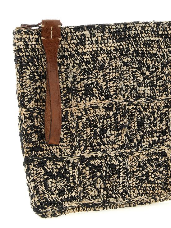 26SS 이벨리브 클러치/파우치 TANALATIGA White Black - IBELIV