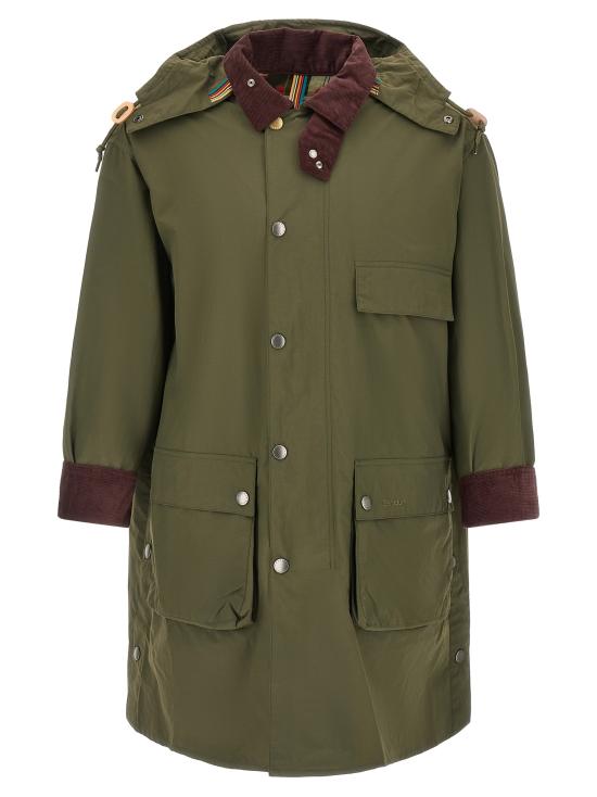 26SS 바버 패딩 MCA1127MCAOL52 Multicolor