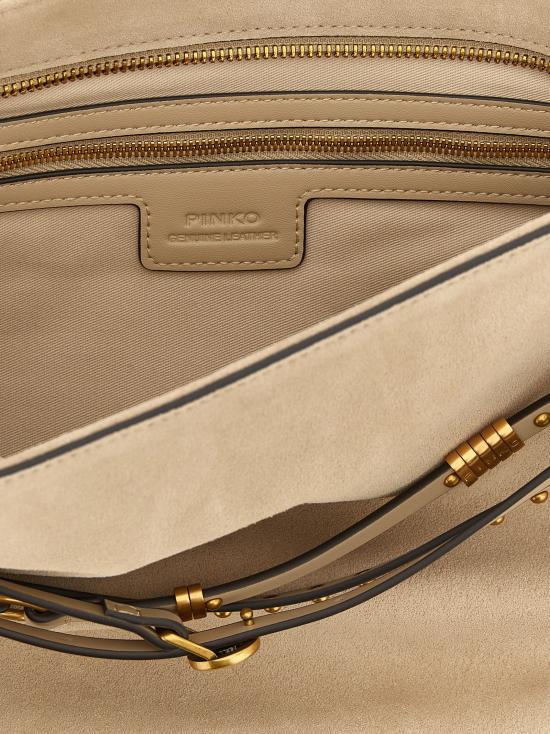 26SS 핑코 숄더백 105903A0F6C50Q Beige - PINKO