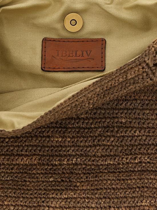 26SS 이벨리브 숄더백 MEVADARKTEA Brown - IBELIV