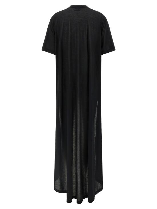 26SS 발렌시아가 롱 원피스 871740TUVC91000 Black - BALENCIAGA