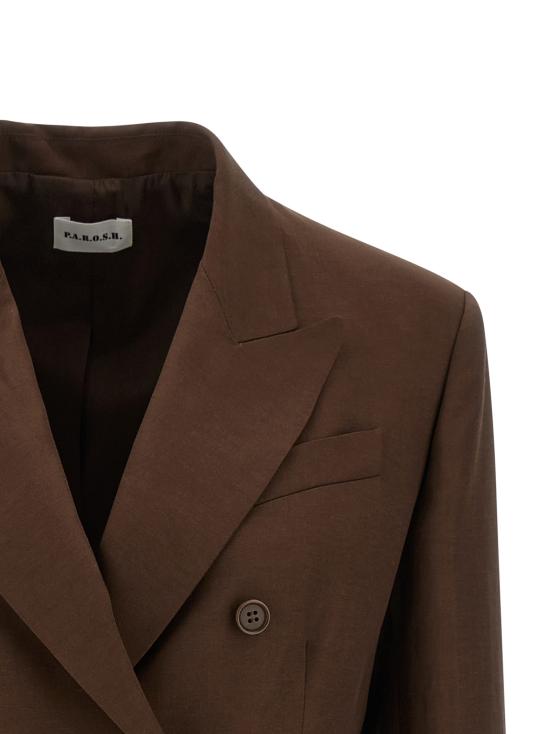 26SS 파로쉬 수트 세트 D420449RAISA26008 Brown - PAROSH