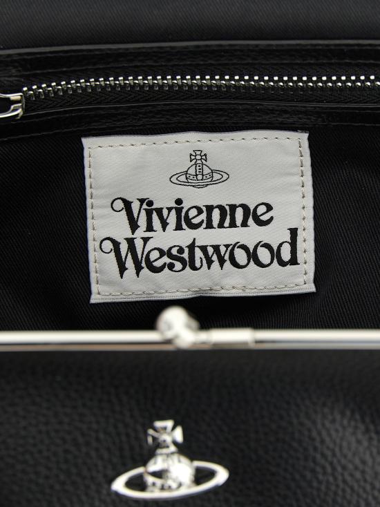26SS 비비안웨스트우드 그래니 프레임 퍼스 4B010007WS000DN403 Black - VIVIENNE WESTWOOD