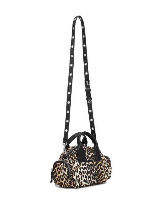 25FW 가니 Polochon 폴로숑 미니 백 A6740943 Animal Print - GANNI