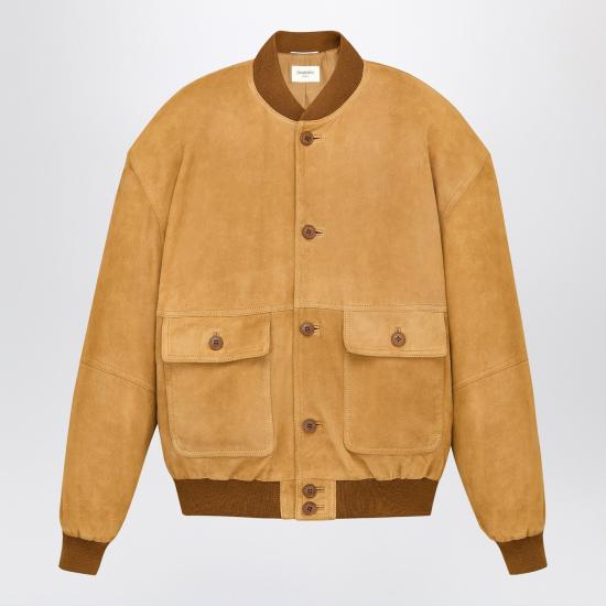 26SS 생로랑 가죽 자켓 855113YCUN2 Brown
